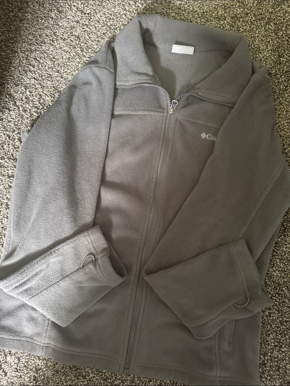 Columbia women’s Gray Full-Zip Fleece Jacket